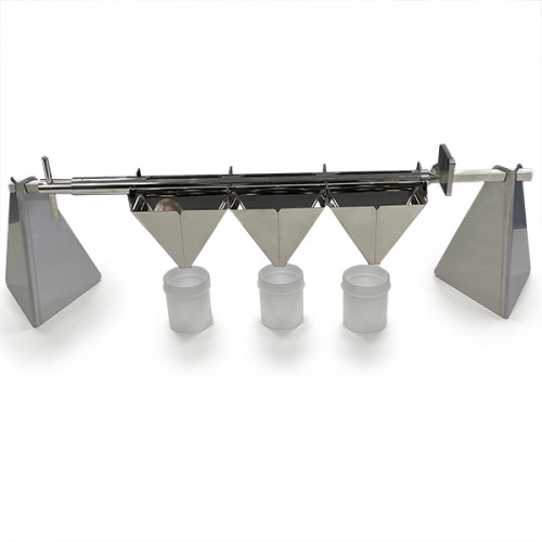 Optional Sampler Emptying Rack