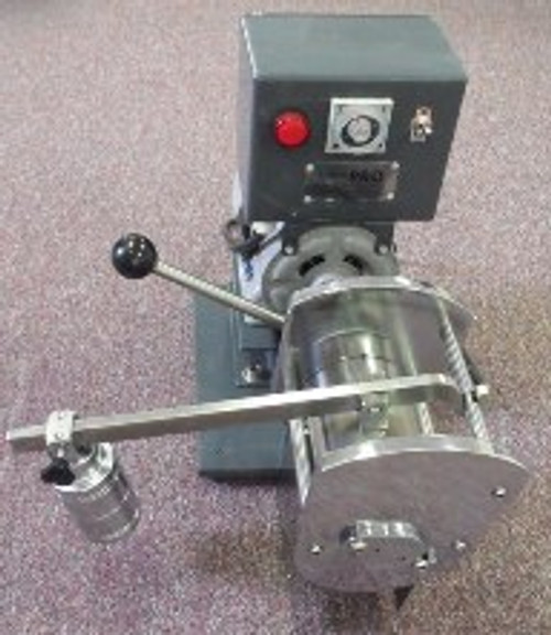 The Parchment Coffee Sheller is a great aid in the inspection of samples in the coffee processing laboratory. In less than 5 minutes, a sample of 250g of pergamino coffee will be converted into oro (gold) coffee in order to determine quality and rendition. 
All contact parts in the sheller chamber are anti-corrosive material. Time (0-180 seconds), speed (0-1725 RPM) and shelling pressure are adjustable according to your needs. The Parchment Coffee Sheller is a great aid in the inspection of samples in the coffee processing laboratory. In less than 5 minutes, a sample of 250g of pergamino coffee will be converted into oro (gold) coffee in order to determine quality and rendition. 
All contact parts in the sheller chamber are anti-corrosive material. Time (0-180 seconds), speed (0-1725 RPM) and shelling pressure are adjustable according to your needs.