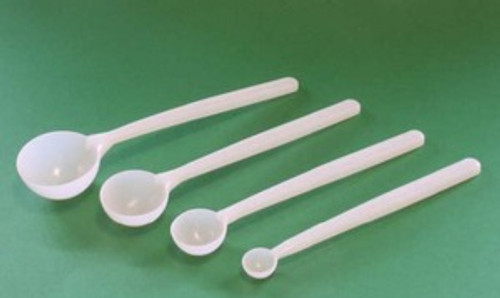 Volumetric Spoons allow small volumes to be accurately
measured. The Volumetric Spoons are designed to be used
straight from the bag.