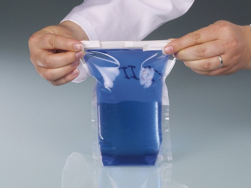 STERILE BAG VOL 10500 ml W 305 mm L 610 mm  QTY 250
VOL 10500 ml W 305 mm L 610 mm QTY 250 PER BOX.
FREE OF PYROGENS, R-NASE AND D-NASE. SHELF LIFE 5 YEARS.
SAFE AT TEMPERATURES 80°C TO -100°C. LDPE. NO LABELING AREA