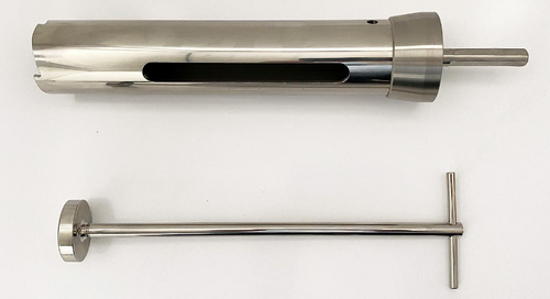Description Powered Ice Sampler 240mm & Discharge Rod
Powered Ice Sampler 240mm Discharge Rod
Individual Part No: 6010A-50 6010A-50D
Materials: 316L stainless steel 316L stainless steel
Method of Construction: Screw together Crevice free, all welds ground and
polished
Surface Finish: Better than 1.0 microns Ra Better than 1.0 microns Ra
Max. Sample Volume 400ml n/a
Overall Length 320mm 270mm
Body Length 240mm n/a
Max. Diameter 50mm 42mm
Nominal Weight: 1110g 286g