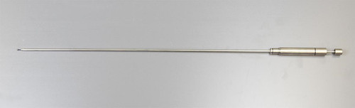 Description MicroThief 500 mm
Materials of Construction: 316 stainless steel Nylon Clutch (non product contact part)
Nominal Sample Volume: Variable between 0.01 and 0.1ml
Overall Length: 640 mm
Length of Sampling Tube: 500mm
Diameter of Sampling Tube: 5mm
Weight: 206g
Finish: <1 microns Ra
Recommended Storage Conditions: Dry and ambient temperature