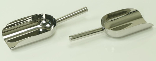 Open PharmaScoops
Heavy duty construction
316L stainless steel
Crevice free
Satin finish
Radiused corners for easy cleaning
GMP correct
Description: Open PharmaScoop® 750ml
Material of Construction: 316L Stainless Steel
Method of Construction: Crevice free, all interior welds ground and polished
Surface Finish: Better than 0.5 microns Ra
Nominal Volume: 750ml
Overall Length: 320mm
Body Length: 205mm
Body Diameter: 125mm
Scoop Height: 50mm
Nominal Weight: 420g
BSE/TSE statement: All polishing compounds used in the manufacture of this product are of vegetable origin
Recommended Storage Conditions: Dry and ambient temperature