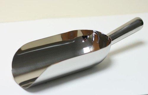 Open PharmaScoops
Heavy duty construction
316L stainless steel
Crevice free
Satin finish
Radiused corners for easy cleaning
GMP correct
Description: Open PharmaScoop® 1500ml
Material of Construction: 316L Stainless Steel
Method of Construction: Crevice free, all interior welds ground and polished
Surface Finish: Better than 0.5 microns Ra
Nominal Volume: 4000ml
Overall Length: 430mm
Body Length: 310mm
Body Diameter: 205mm
Scoop Height: 85mm
Nominal Weight: 950g
BSE/TSE statement: All polishing compounds used in the manufacture of this product are of vegetable origin
Recommended Storage Conditions: Dry and ambient temperature