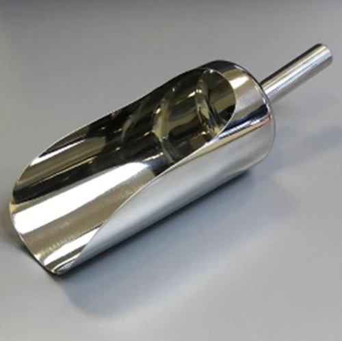 PHARMASCOOP 316L STAINLESS STEEL NOMINAL CAPACITY 1000 ml
Description PharmaScoop 1000ml
Nominal Volume: 1000ml
Material of Construction: 316L stainless steel
Method of Construction: Crevice free, all welds ground and polished
Surface Finish: Better than 0.5 microns Ra
Overall Length: 340mm
Body Length: 235mm
Body Diameter: 110mm
Nominal Weight: 406g
BSE/TSE statement: All polishing compounds used in the manufacture of this product are of vegetable origin
Recommended Storage Conditions: Dry and ambient temperature