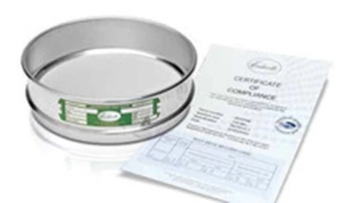 Advantages
Precision frame (ensures consistent nestability)
Precise aperture (in accordance with ISO 3310,ASTM or other specifications)
Available to every national and international standard
Natural fillet (free flowing of sample)
Totally sealed (no crevice to lose material)
Evenly tensioned mesh ensures accurate analysis
Safe edge (big radius makes it comfortable to handle)
Serial number (ensures full traceability)