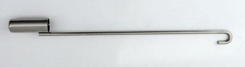 Overall Length: 600 mm
Cup Diameter: 39 mm
Cup Height: 100 mm
Nominal Weight: 485 g
BSE/TSE statement: All polishing compounds used in the 
manufacture of this scoop are of vegetable origin