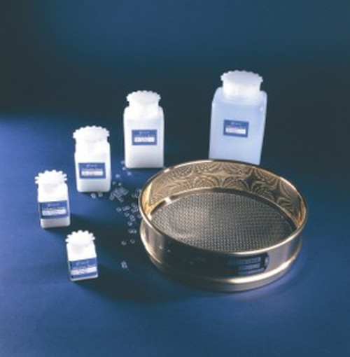 32 um (ASTM 450) NIST Traceable Sieve Standard 5 bottle set, 1.0 gm per bottle