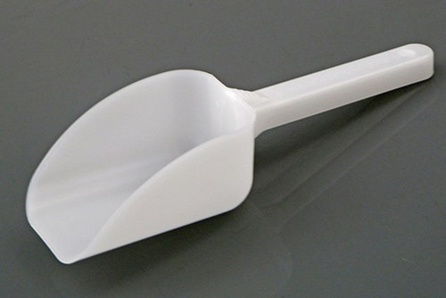 Description: Disposable Pharmaceutical Scoop – 125 ml 
HDPE  Case 100