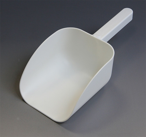 Description: Disposable Pharmaceutical Scoop – 1000 ml 
High Impact Polystyrene White
Case 100