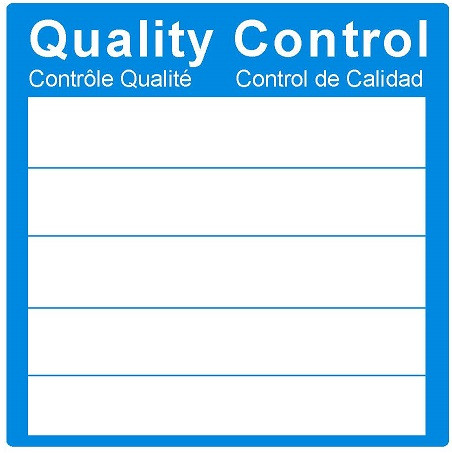 Dimensions: 95 x 95 mm for clear identification
High-strength foil-backed paper for durability
Ultra-adhesive backing ensures labels stay in place
500 labels per roll for extended use
Bright blue print on a white label for high visibility
Recommended storage conditions: dry and ambient temperature for optimal performance