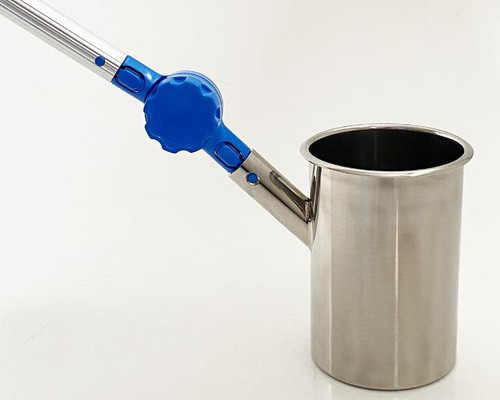 Angular Beaker fitted to a Telescopic Rod.
Note: Telescopic Rod is sold separately.