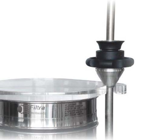 Easy Press Optiion
pressurized tightening knobs
which easily slide along the
rods, and a methacrylate lid.