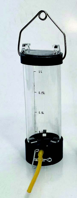 The Deep Water Sampler is a large volume liquid and water sampler that is ideal for sampling at large depths.

Now available in 1 and 2.5 liter sizes. It is simple and easy to use in rivers, lakes or large deep containers.

It takes a sample at the point you start pulling the handle up.