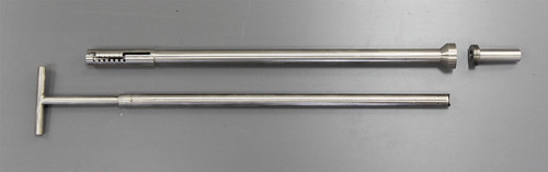 The sampler is all made of 316 stainless steel, sterilizable, easily cleanable, and is ideal for sampling from drums, tanks, mixers, reactors, etc. 2ft, 4ft and 6ft long samplers are readily available. Other sizes are custom-made.