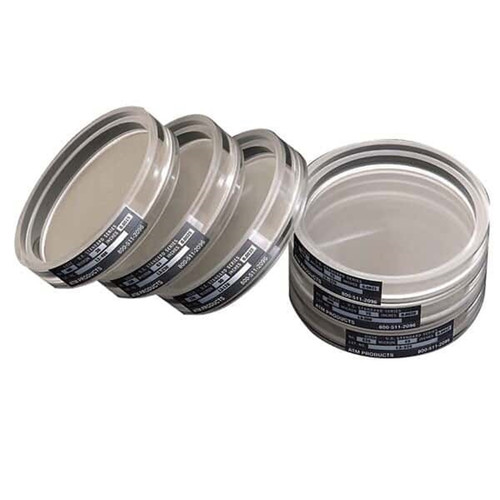 Clear Acrylic Test Sieves with Stainless Steel Wire Cloth
         • ASTM E11 wire cloth from #3.5 to #635
         • Works with L3P and VariSifter Sonic Separators
         • Outside Diameter = 3.5", Inside Diameter = 3"
         • Height = 5/8"