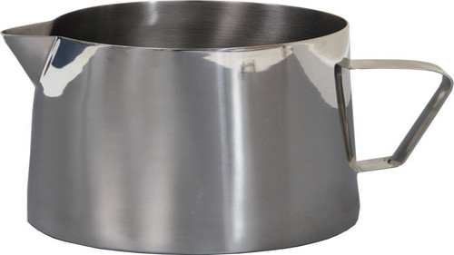 The all stainless steel design means the jugs are easy to use and clean. The highly polished finish gives excellent cleaning characteristics. 
    QUALITY- Made from 304 high quality stainless steel.
    BIG CHOICE - Wide range of sizes available from stock
    BUY WITH CONFIDENCE - Over 10,000 happy customers worldwide