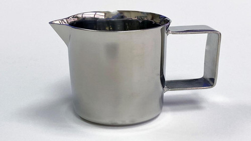 Our 316L Stainless Steel Jugs are robust and have a heavy duty design.
These GMP jugs have straight sides, a pouring lip and a fully welded handle.
Each jug is highly polished and has a crevice-free interior.
Graduation marks are etched onto the interior sidewall.