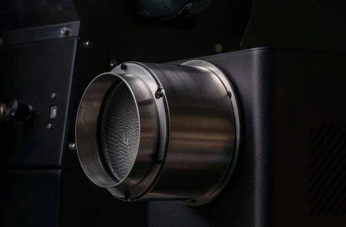 Pressure-safe inlet design uses side vents
to create strong negative pressure without
disrupting the internal pressure of your
roasting machine.