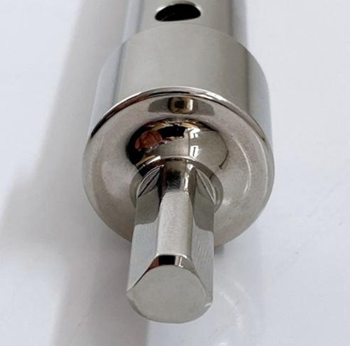 The powered ice sampler is the ideal sampling tool for demanding applications.
It is ideal for wax, deep frozen products and ice sampling.
The sampler is designed to fit most common commercial drills.
It is available in 3 diameters from 10mm to 50mm.
The sampler has an optional stainless steel ejection rod.
This makes it easy to eject the sample from the sampler.