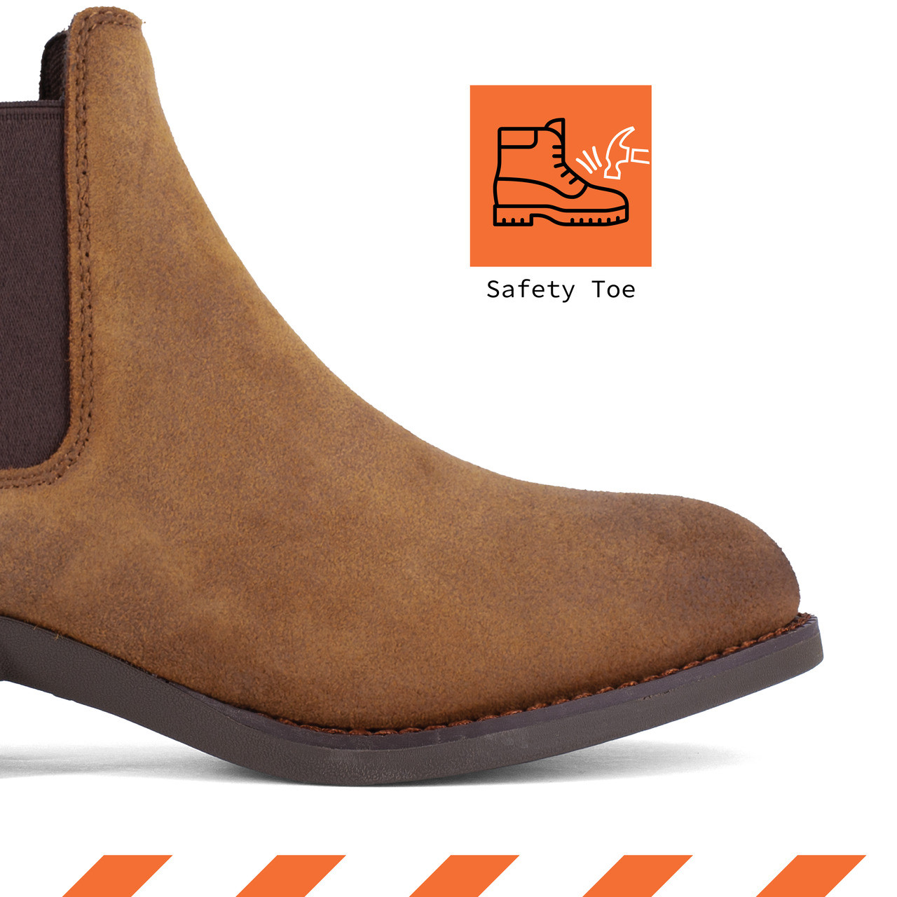 The Safety-Crafted Chelsea Work Boot - FR40502F - Frye Supply