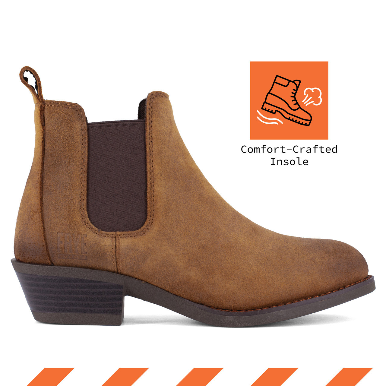 The Safety-Crafted Chelsea Work Boot - FR40502F - Frye Supply display picture 1