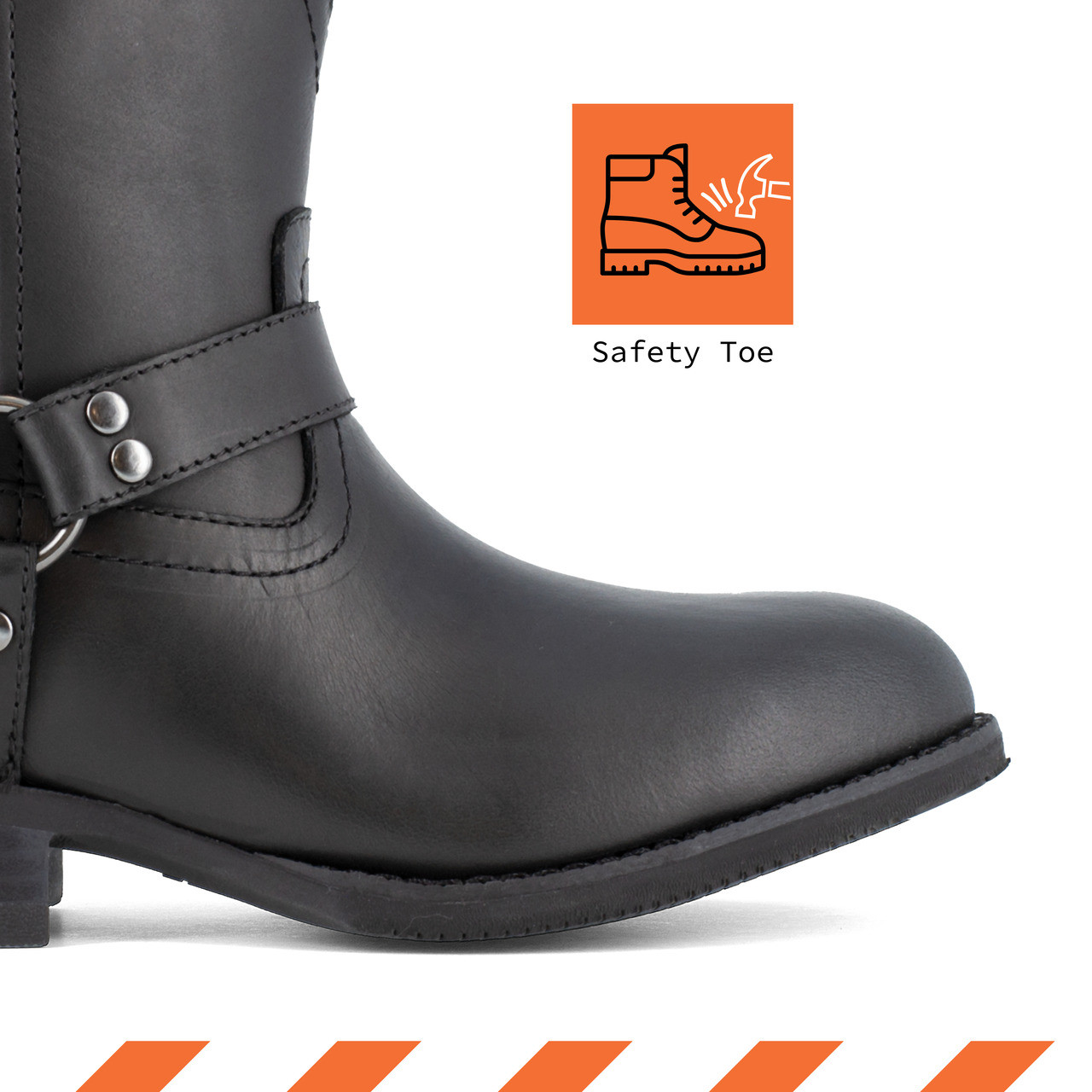 The Safety-Crafted Harness Work Boot - FR40601F - Frye Supply display picture 1
