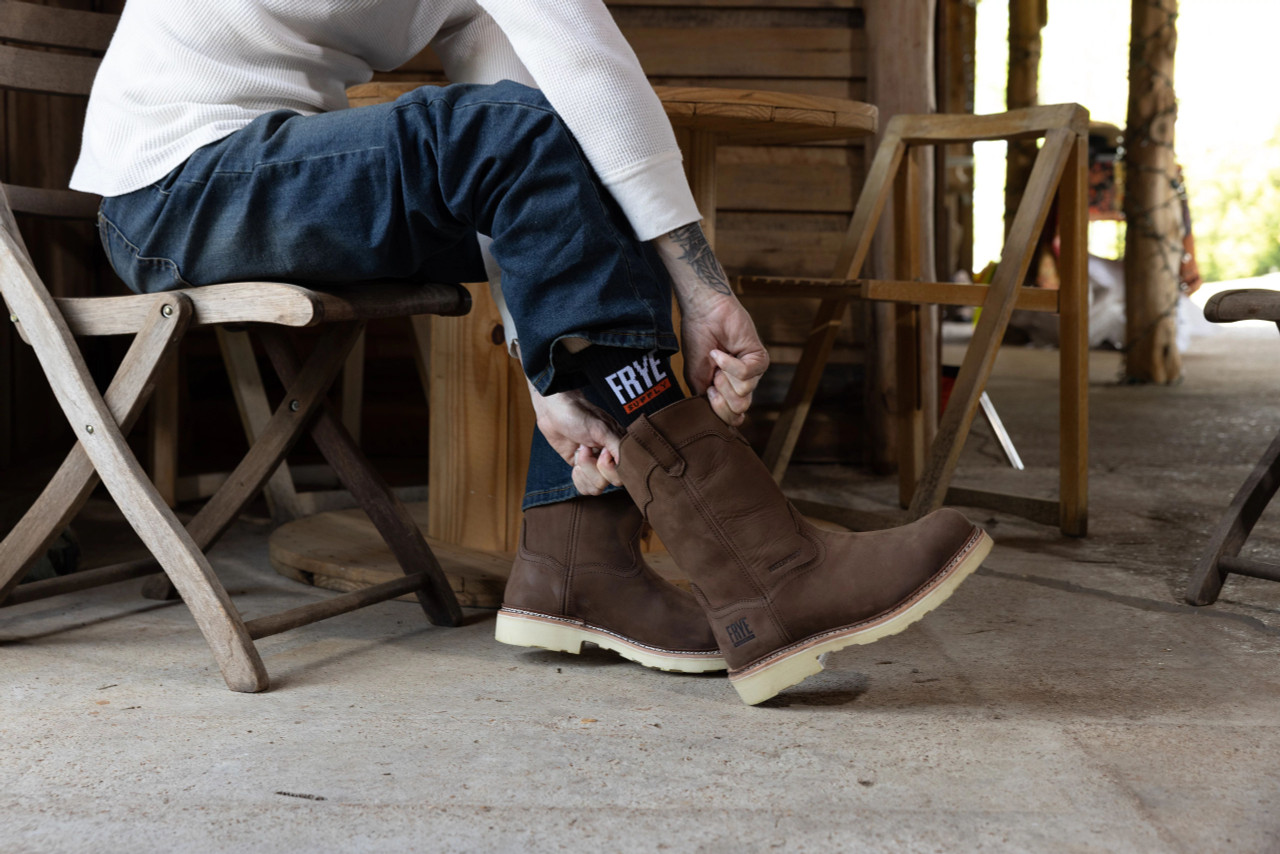 Frye Logger Style Work Boots Frye Weston Chelsea Frye Men's