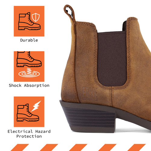 The Safety-Crafted Chelsea Work Boot - FR40502F - Frye Supply