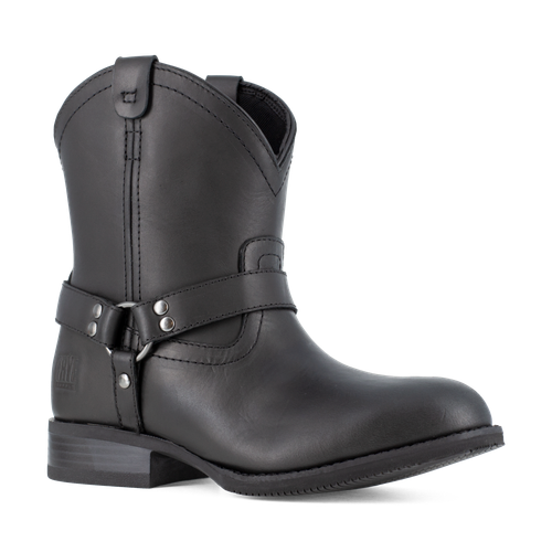 Frye Safety-Crafted Western Boot – Stivali Lavoro Uomo In Pelle, Punta Acciaio, Antiscivolo, Met Guard