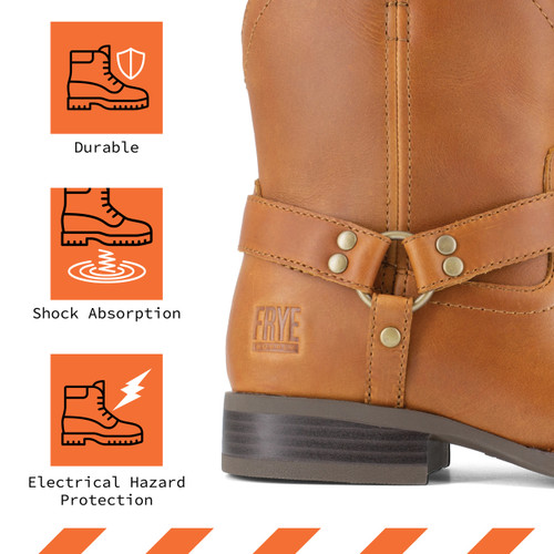 The Safety-Crafted Harness Work Boot - FR40602F - Frye Supply