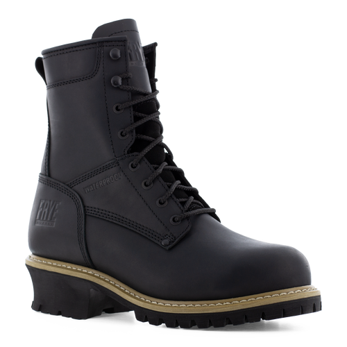 The Safety-Crafted Logger Boot - FR40201 right angle view The Safety-Crafted Logger Boot - FR40201 right angle view