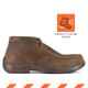 The Frye Supply Men's Safety-Crafted Utility Moc - FR40702 features a comfort crafted insole