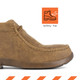 The Frye Supply Men's Safety-Crafted Utility Moc - FR40703 provides safety toe protection