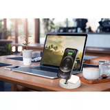 Laser 3 in 1 Wireless Charging Station for Apple - White