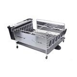 MasterCraft Deluxe Dish Drainer Stainless Steel
