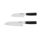 KitchenAid Gourmet 2 Piece Santoku Knife Set with Sheaths