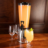 Oggi 2.8L Beverage Dispenser With Ice Tube