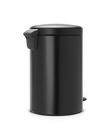 Brabantia NewICON Pedal Bin 20L Matt Black