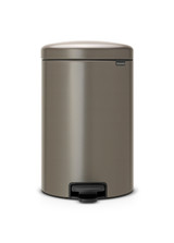 Brabantia NewICON Pedal Bin 20L Platinum with 20 Free Bin Liners