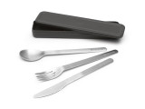 Brabantia Make & Take Stainless Steel Cutlery Set - Dark Grey