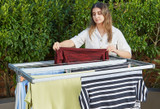 Hanging Clothes on a Clothes Airer Drying Rack is Good for Them