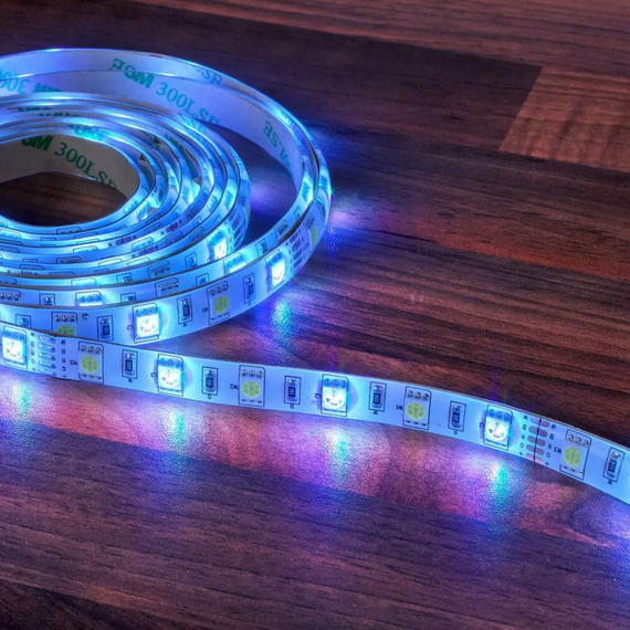 Connect Smart LED Dimmable Strip Light 5m RGB + White 240V