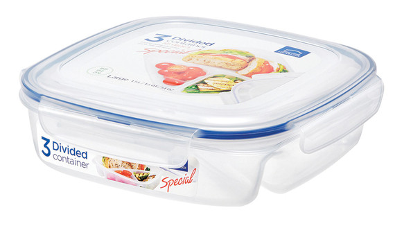 Lock & Lock 3 Section Lunch Container 750ml