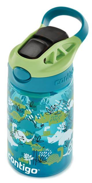 Contigo Kids Autospout Water Bottle 414ml - Dinosaur