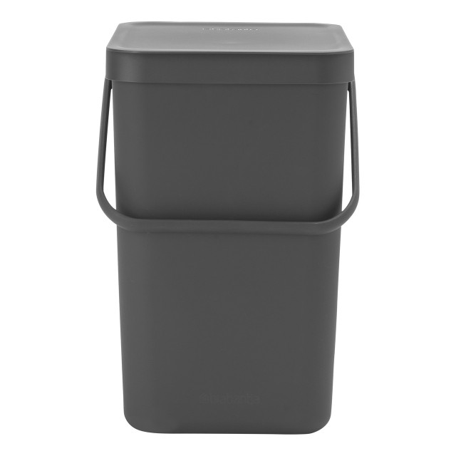 Brabantia Sort & Go Waste Bin 25L Grey