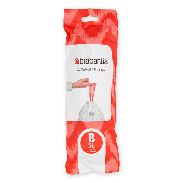 Brabantia Bin Liner Code B (5L) 40 Bags