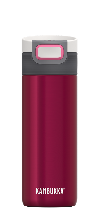 Kambukka Etna 3-in-1 Snapclean® 500ml Insulated Water Bottle Mug Blackberry
