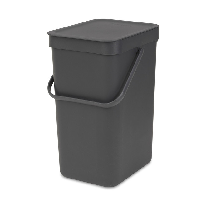 Brabantia Sort & Go Waste Bin 12L Grey