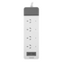 Connect Smart 4 Outlet Power Board with 2x USB